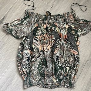 Zara off shoulder top